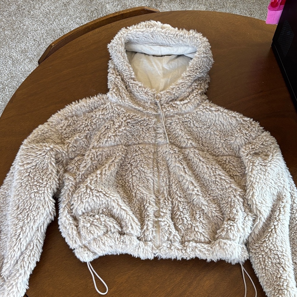 Cozy Sherpa Hooded Jacket